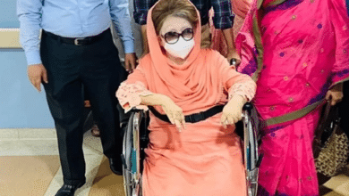 Photo of Khaleda Zia admitted to Evercare Hospital for tests
