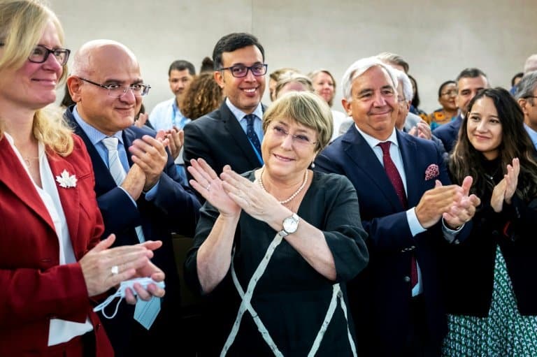 Outgoing UN rights chief Bachelet to be temporarily succeeded by deputy