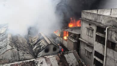 Photo of 6 charred bodies recovered from Old Dhaka plastic factory