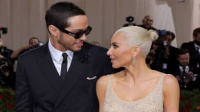 Photo of Hollywood couple Kim Kardashian and Pete Davidson split, media reports say