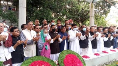 Photo of AL pays respect to Sheikh Kamal on his 73rd birth anniversary