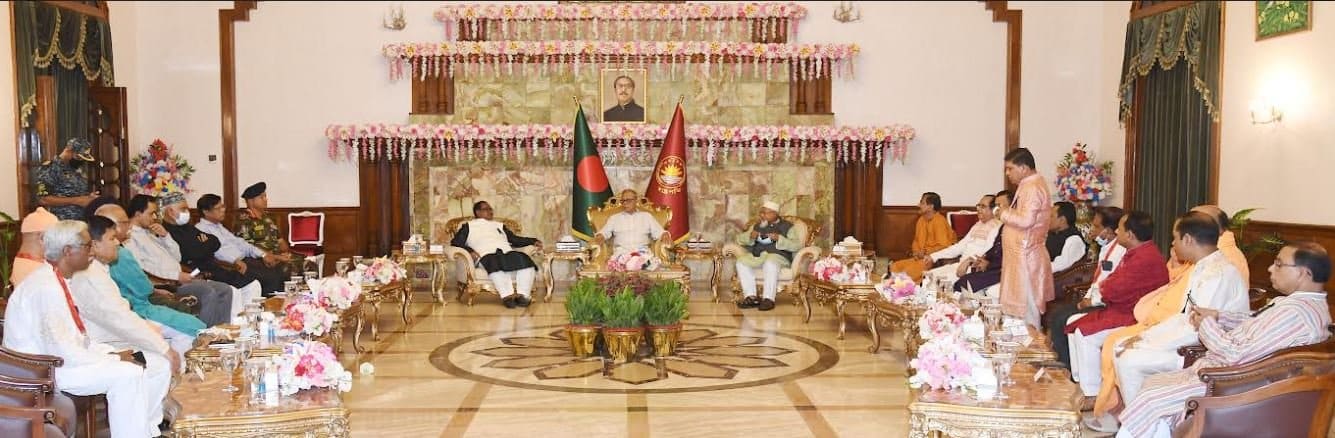 President urges all to maintain communal harmony