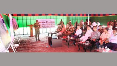 Photo of President visits under-construction Mithamain Cantonment