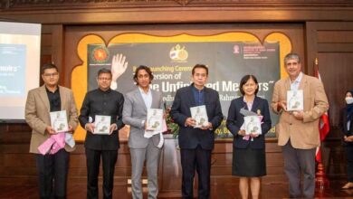 Photo of Bangabandhu’s ‘Asamapta Atmajibani’ unveiled in Thai language in Bangkok