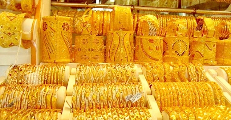 Gold prices drop by Tk2,246