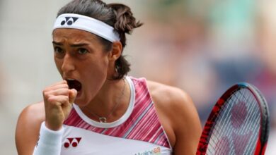 Photo of Garcia storms into maiden US Open quarter-final
