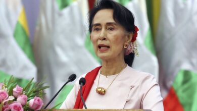 Photo of Myanmar’s Suu Kyi jailed for three more years, hard labour for election fraud