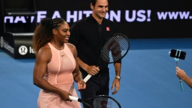 Photo of Serena welcomes Federer to retirement: ‘always looked up to you’