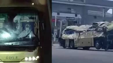 Photo of 27 people killed in China quarantine bus crash