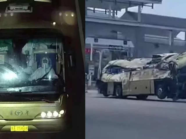 27 people killed in China quarantine bus crash