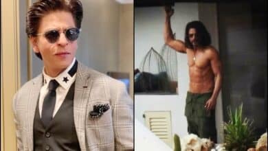 Photo of Shah Rukh Khan awaits ‘Pathaan’ to release, shares shirtless pic from bts