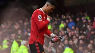 Photo of Ronaldo charged by FA for clash with Everton fan