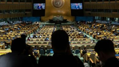 Photo of Russian FM, at UN, slams West for ‘grotesque’ Russophobia