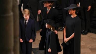 Photo of George and Charlotte follow great-grandmother’s coffin