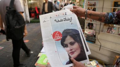 Photo of Two men killed in Iran during protests over death in custody, rights group says