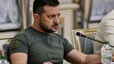 Photo of Zelensky thanks Ukrainians for defending country on 200th day of war
