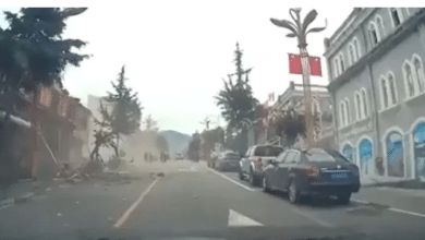 Photo of Terrifying video shows moment when earthquake shook China’s Sichuan