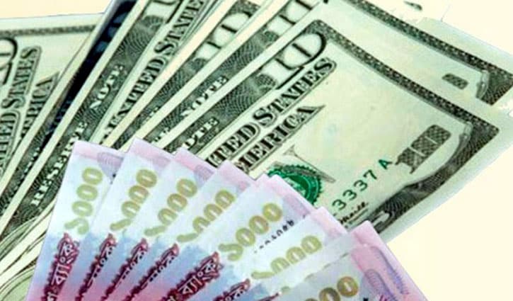 Dollar exchange rate rises to Tk96