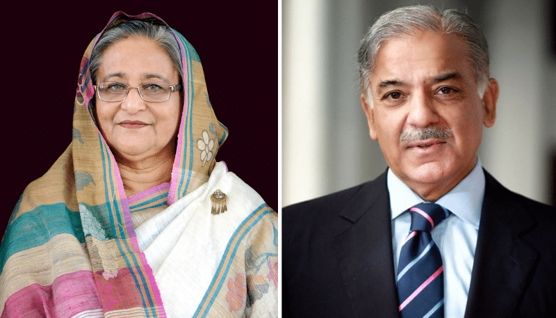 Shehbaz Sharif invites Sheikh Hasina to visit Pakistan