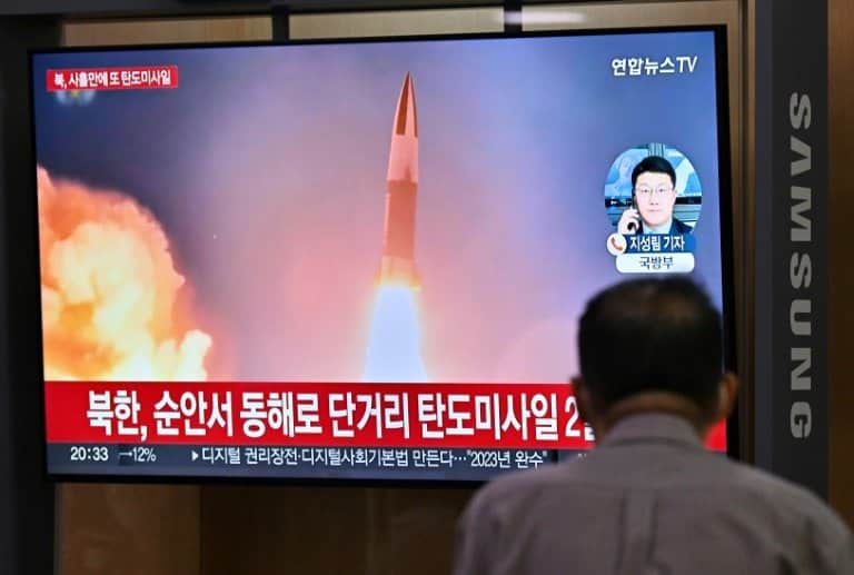 North Korea fires two ballistic missiles on eve of Harris trip