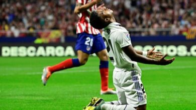 Photo of Real Madrid triumph at rivals Atletico in spiky derby