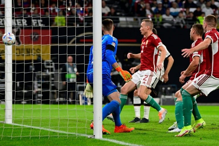 Stunning Szalai strike gives Hungary 1-0 win over Germany in Leipzig