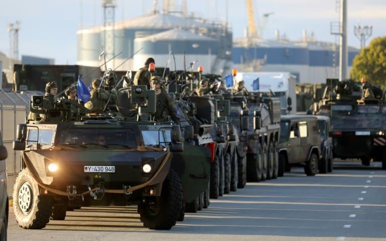 More German troops begin arriving in Lithuania