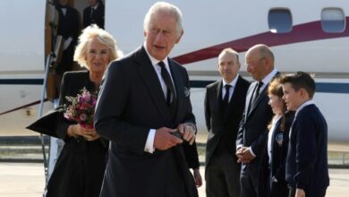 Photo of Charles III in historic visit to N.Ireland