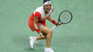 Photo of Jabeur thrashes France’s Garcia to reach US Open final