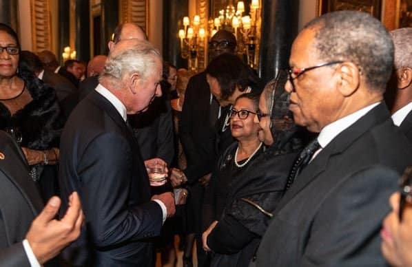 PM joins reception at Buckingham Palace in London