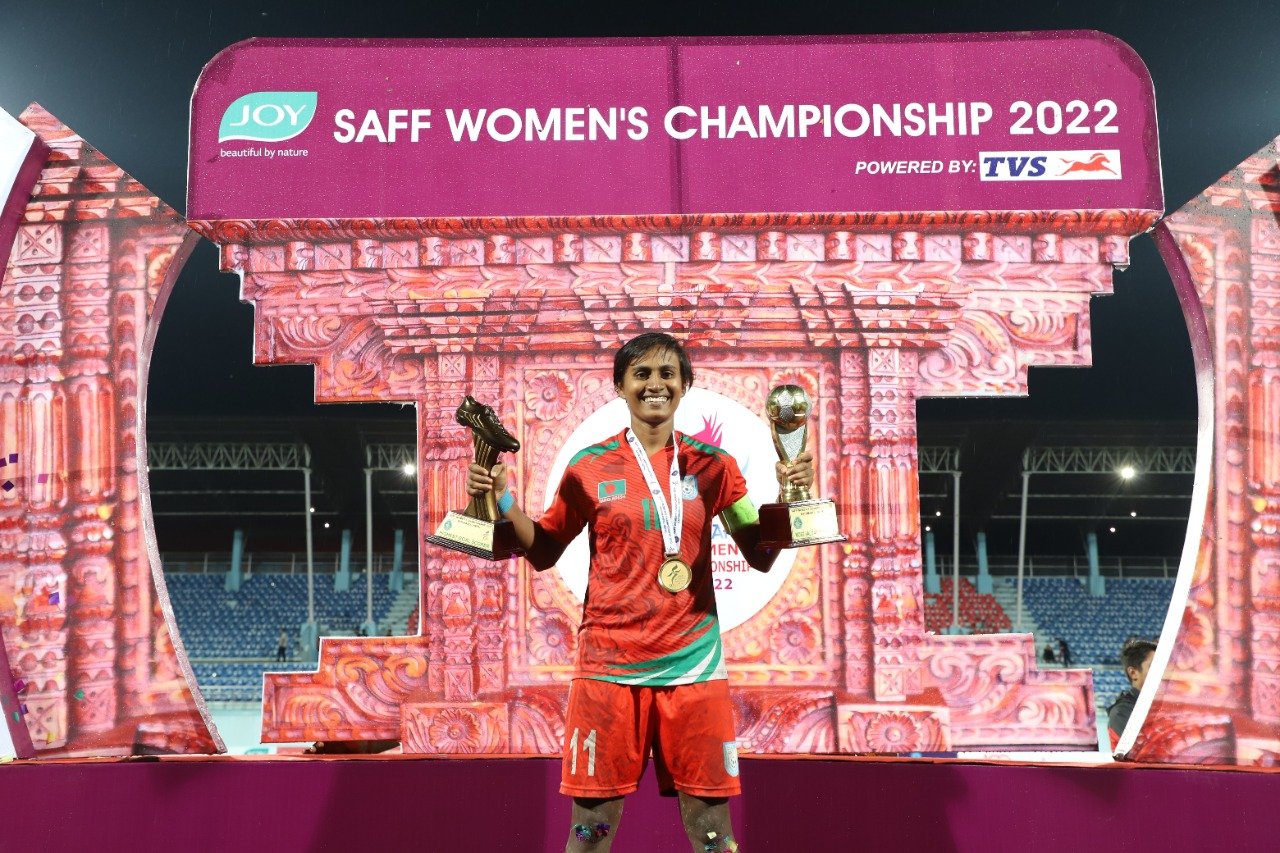 SAFF Women's Championship: All awards go to Bangladesh