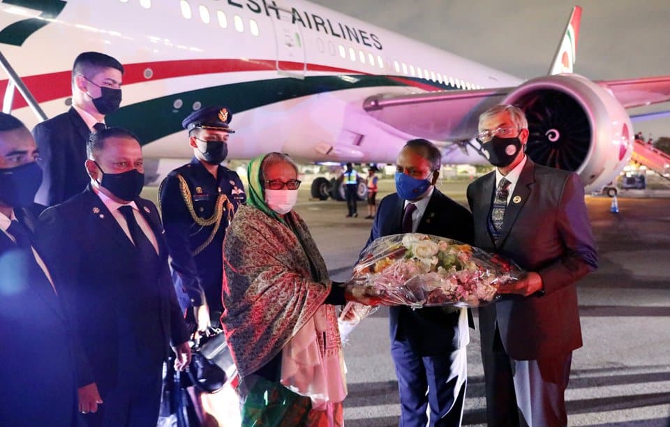 PM arrives in New York to attend 77th UNGA