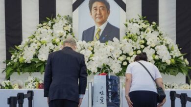 Photo of Japan honours assassinated Abe at state funeral