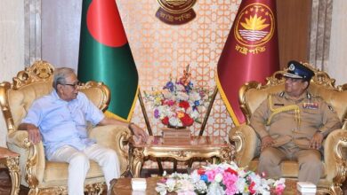 Photo of Outgoing IGP pays courtesy call on President