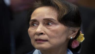 Photo of Suu Kyi charged under official secrets act
