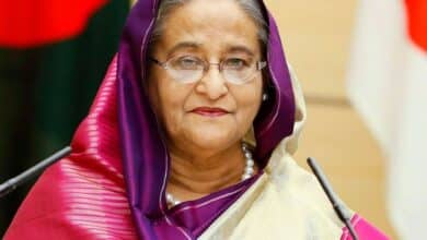 Photo of PM opens Bangamata Fazilatun Nesa Bridge in Pirojpur