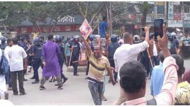 Photo of One killed, 20 hurt in BNP-police clash in Narayanganj