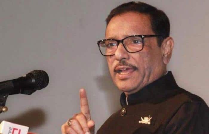 BNP's hands stained with blood: Obaidul Quader