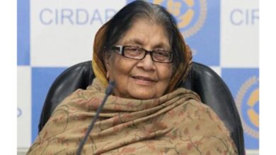 Photo of Syeda Sajeda Chowdhury no more