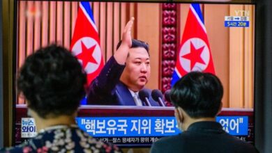Photo of North Korea fires two ballistic missiles, slams US carrier deployment