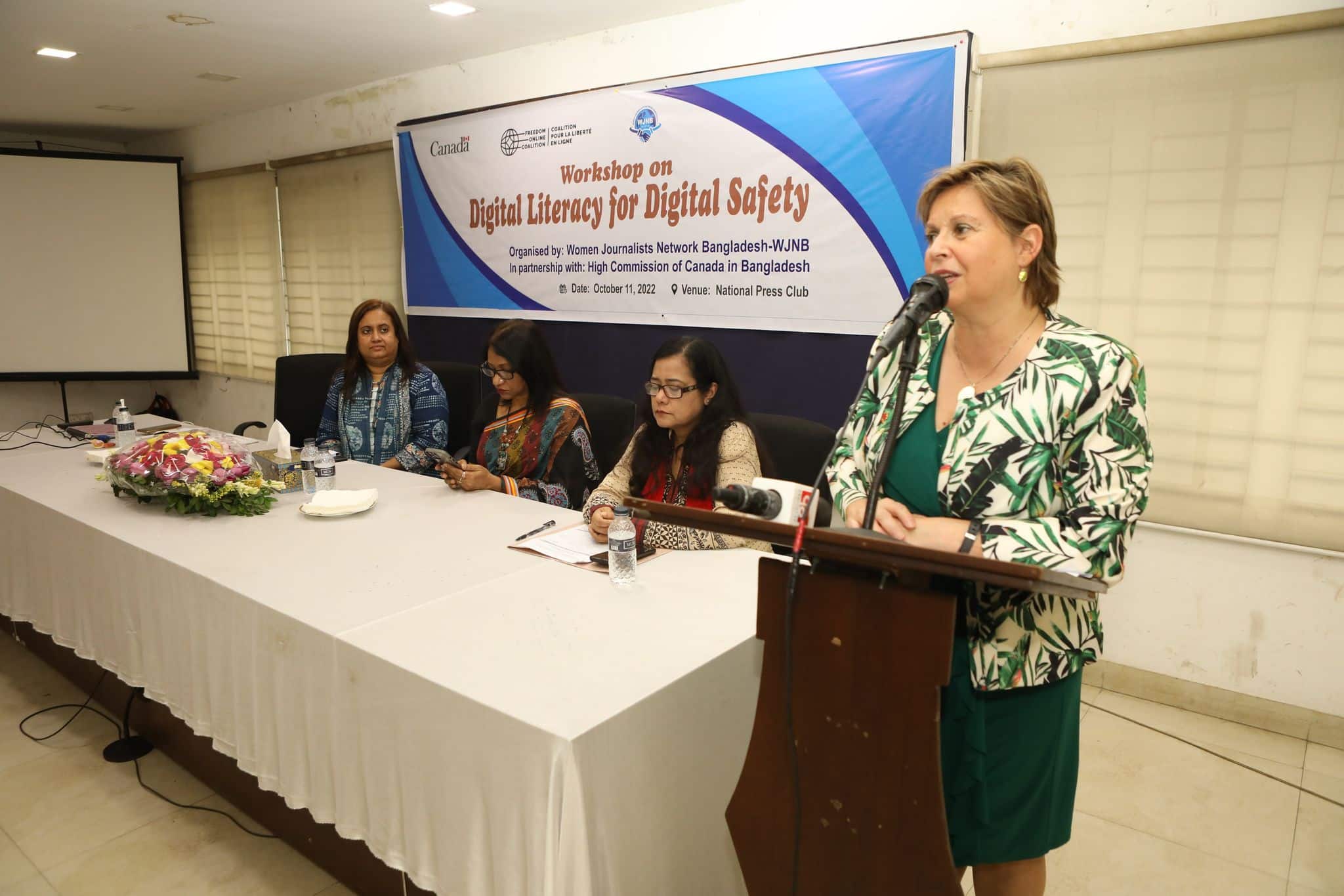 Workshop on digital literacy for cyber security held