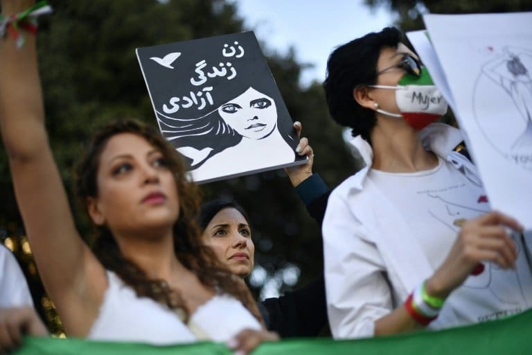 Iran schoolgirls lead protests over Mahsa Amini death