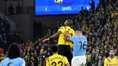 Photo of Champions League : Dortmund reach last 16 after Mahrez’s penalty miss
