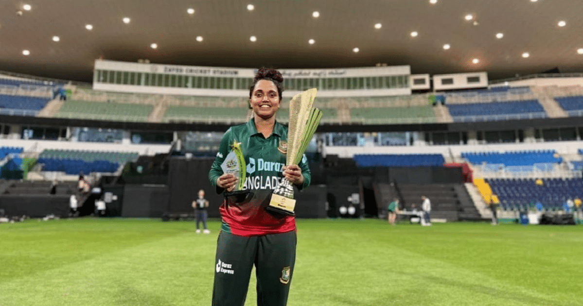 Bangladesh's Joty nominated for ICC Player of the month