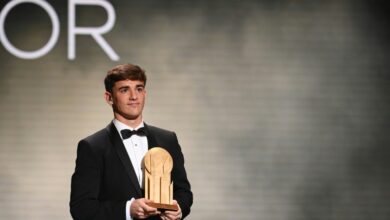 Photo of Barcelona’s Gavi wins Kopa Trophy for best youngster at Ballon d’Or gala