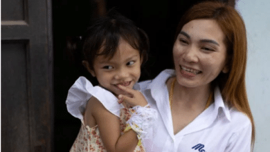Photo of ‘Miracle’ toddler survived Thailand nursery massacre asleep under blanket