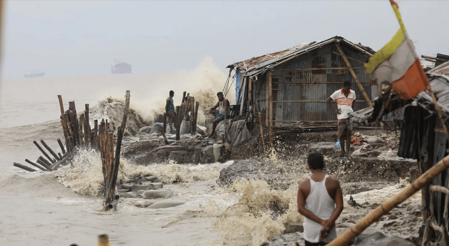 Eight dead as Cyclone Sitrang crossing Bangladesh coastline