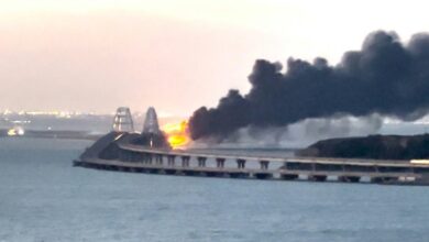 Photo of Russia says three killed in Crimea bridge blast, army leadership changed