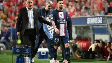Photo of PSG’s Messi out of Benfica Champions League match