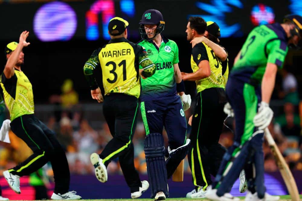Finch 63 leads Australia to victory over Ireland at T20 World Cup